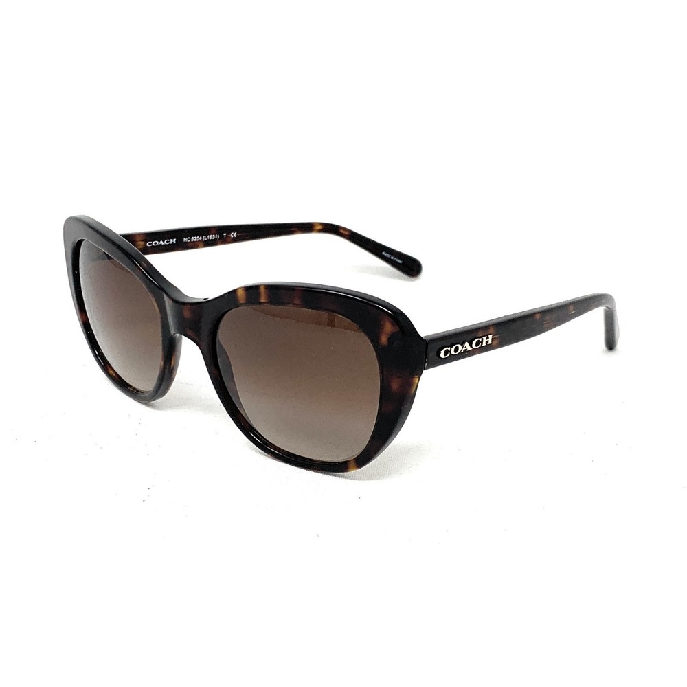 COACH HC 8204 512013 Women's Sunglasses Dark Tortoise Cat Eye 52mm